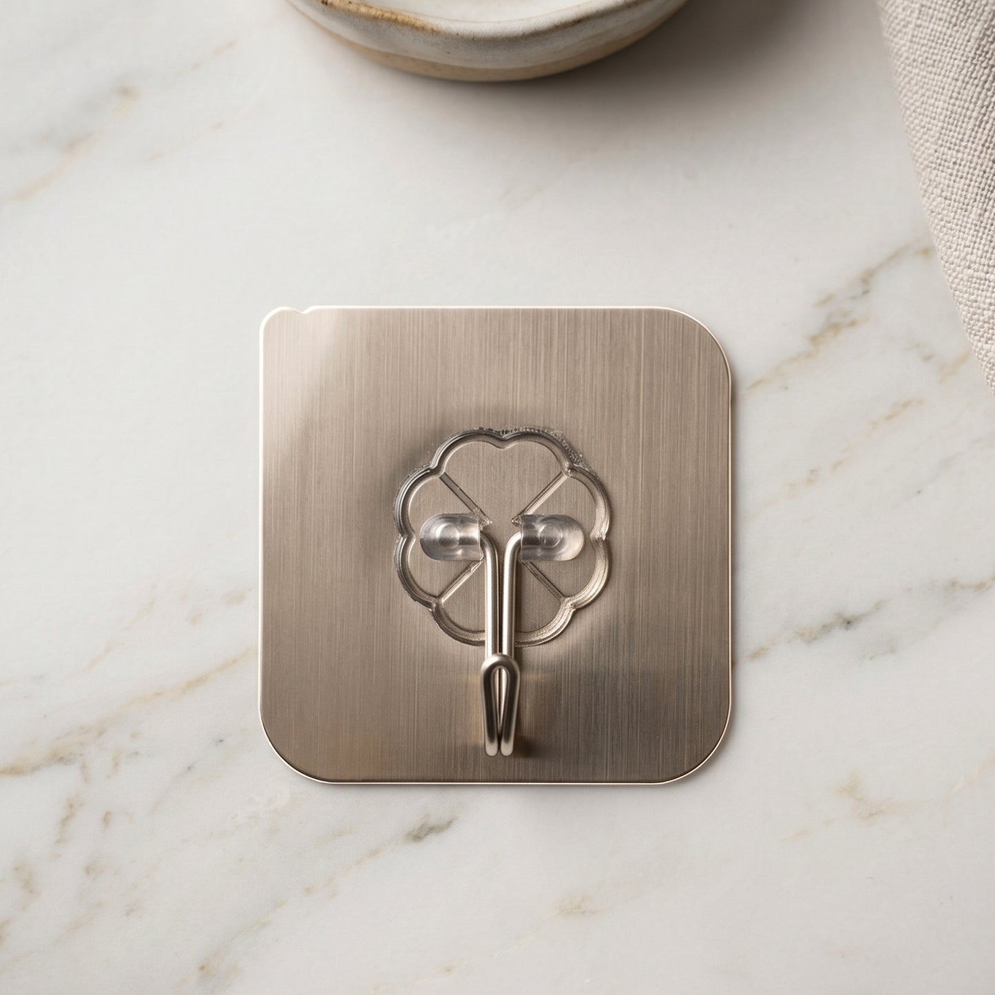 Multipurpose self adhesive wall hook holding keys