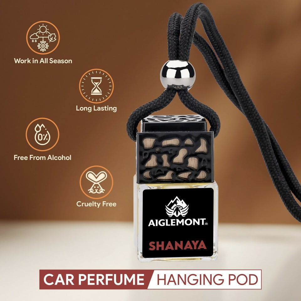 Shanaya Car Perfume Ad Features
