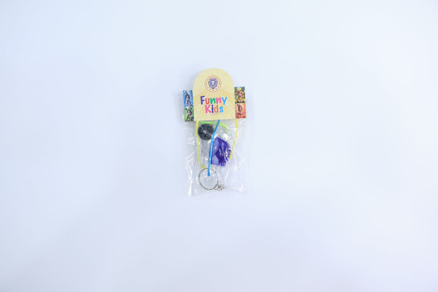 Transparent Bike Toy Rakhi for Kids with Neon Thread and Keychain Ring โ Fun Raksha Bandhan Gift