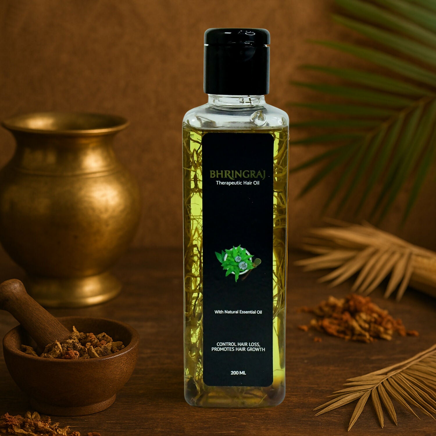 Bhringraj Therapeutic Hair Oil 04
