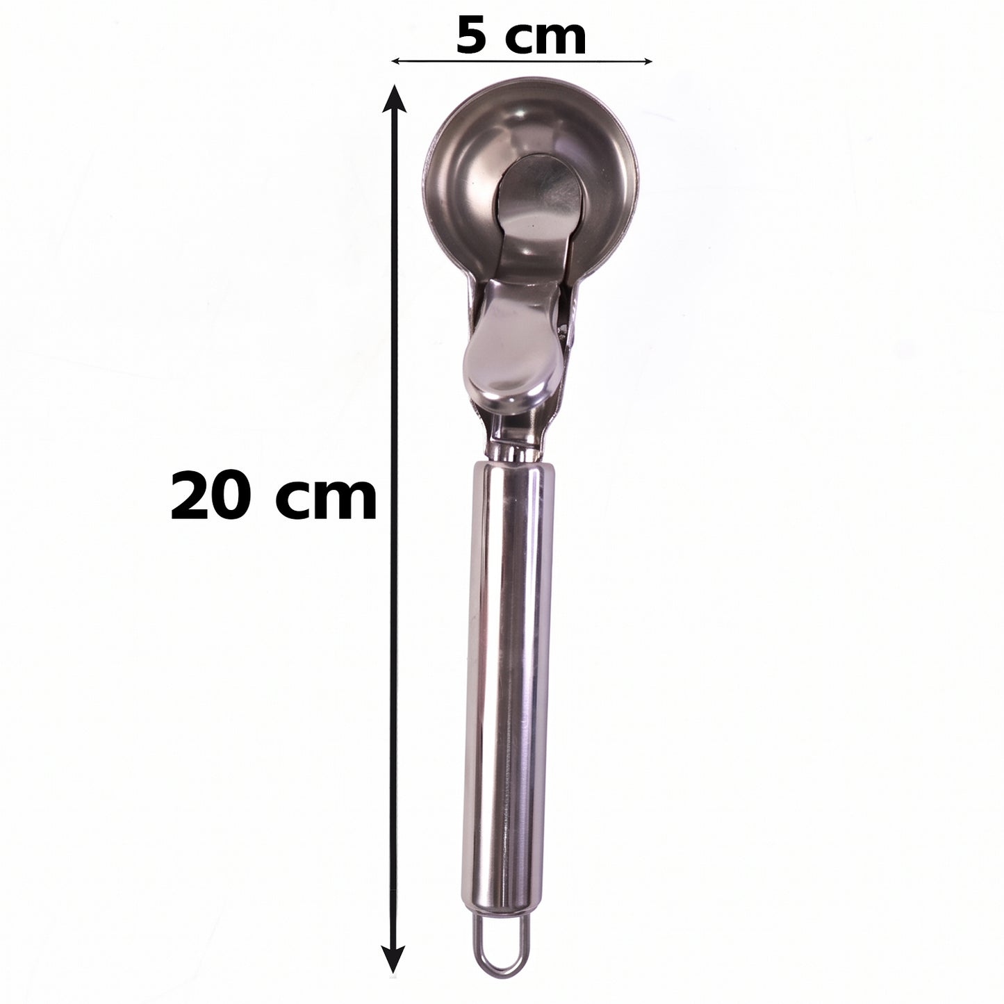 Stainless Steel Trigger Release Ice Cream Scoop Cookie Dough Scooper (1 Pc) view 6