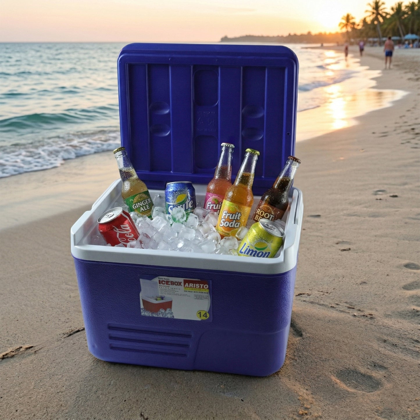 small ice storage cooler