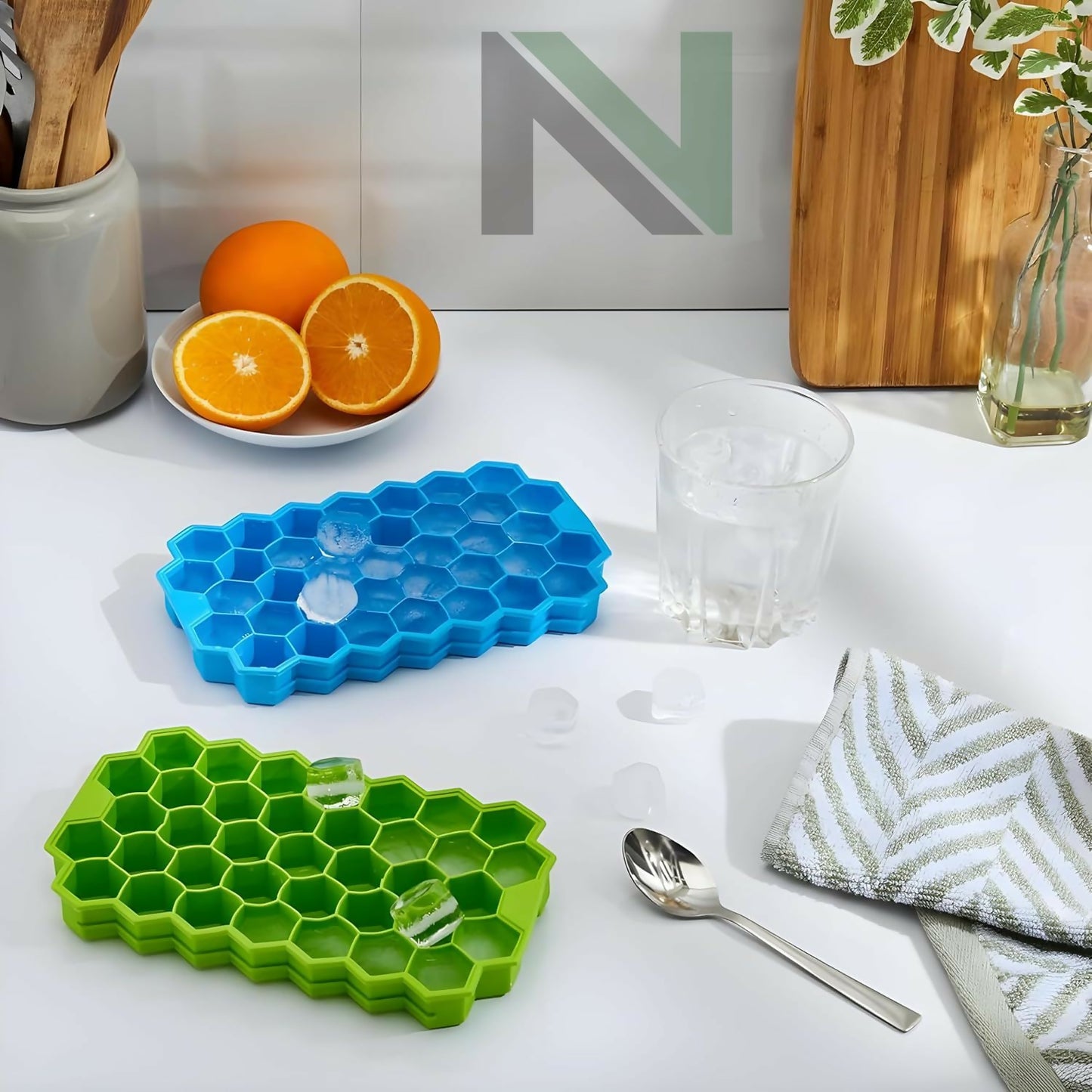 Multi color Honey Ice tray Pack of 3