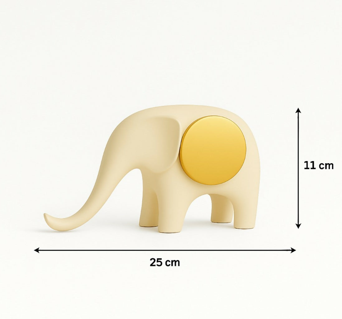 Elephant showpiece ideal for living room and shelf decoration