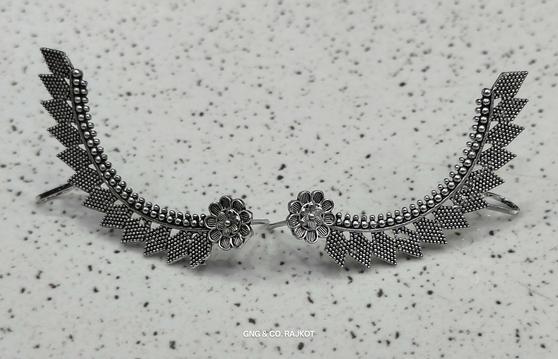 Silver Jhumka Earings