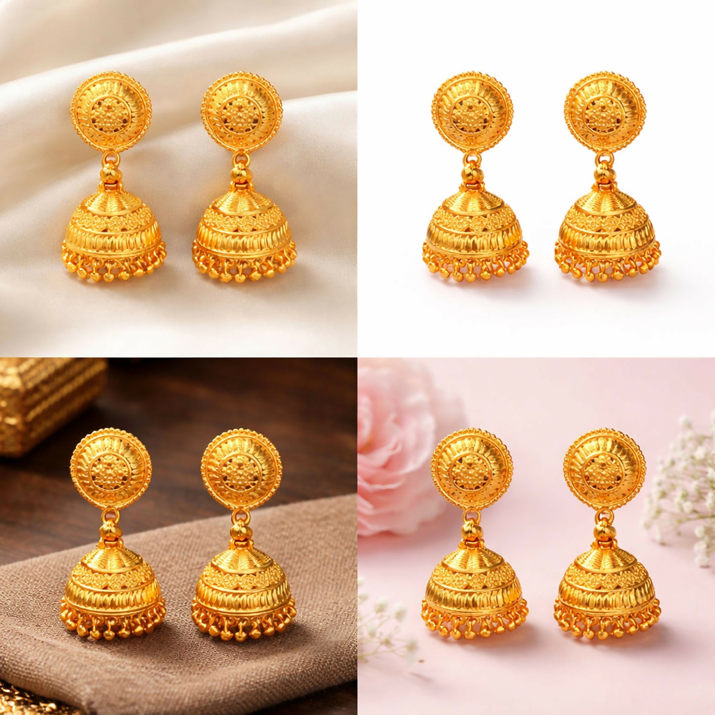 Ethnic Wedding & Festive Wear | Lightweight Designer Jhumki