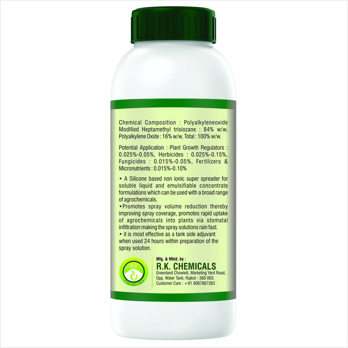 Agriventure AGRI SPRED ( Silicon Spreader ) Sticking Wetting Agent, Non Ionic Surfactants