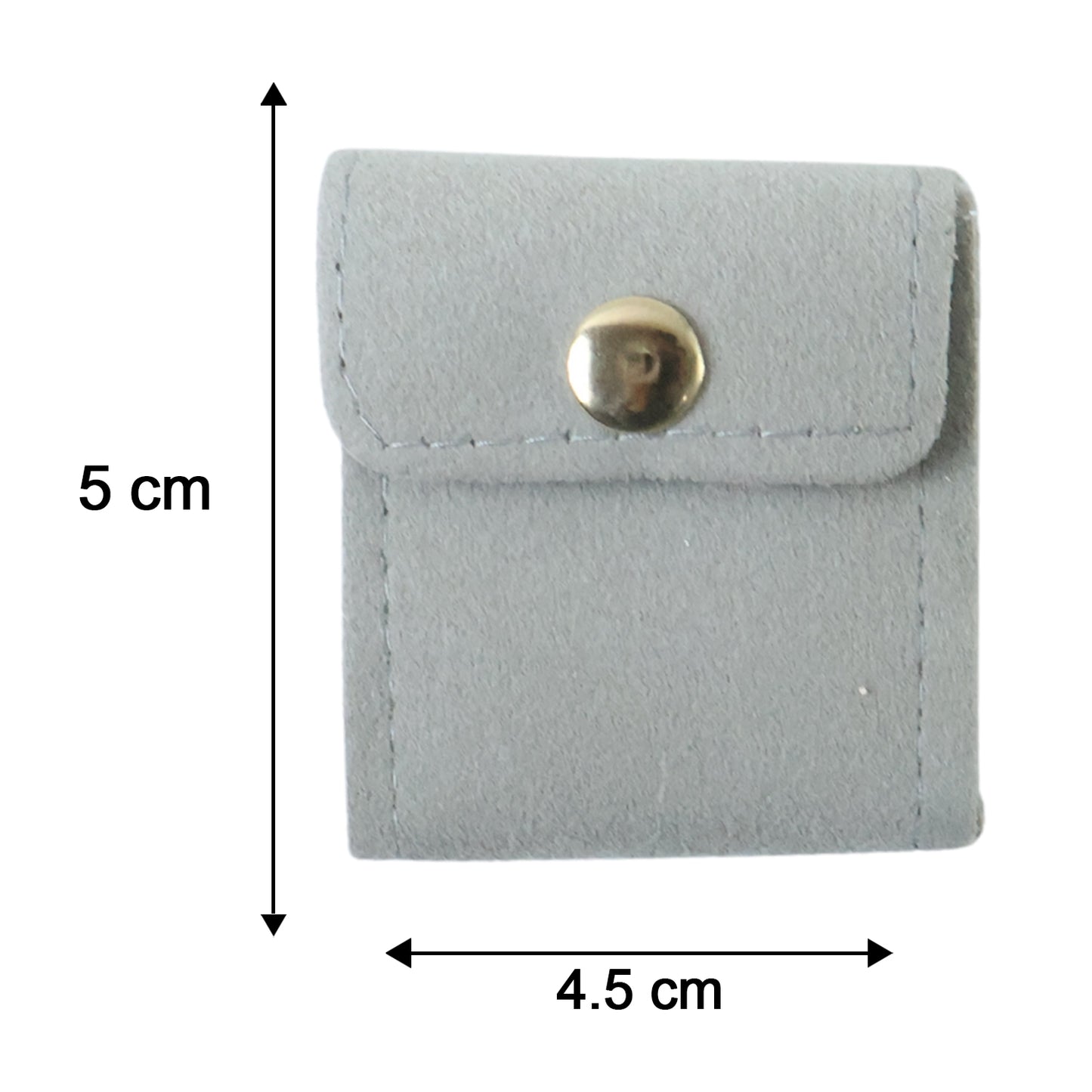 Portable Travel Jewelry Roll Bag, 4 Pocket Foldable Organizer Pouch (1 Pc)