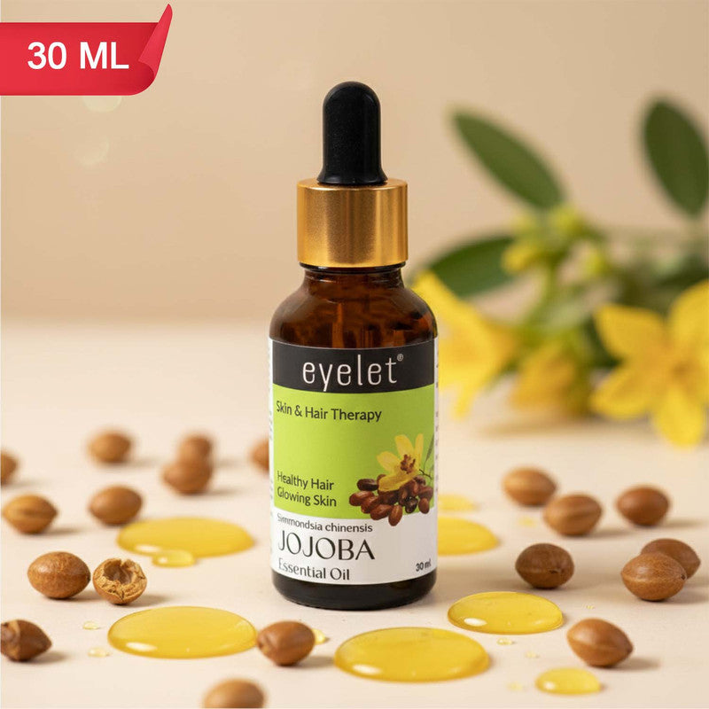 Eyelet Jojoba Essential Oil Natural Skin & Hair Therapy Oil 30Ml