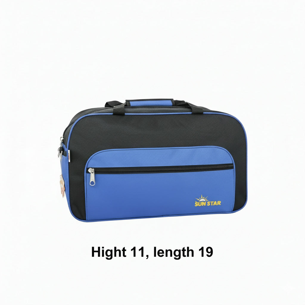 Sun Star Traveling Dholak Bag – Premium Padded Multicolor Case with Front Zipper Pocket, Durable Handles, Lightweight Instrument Travel Bag