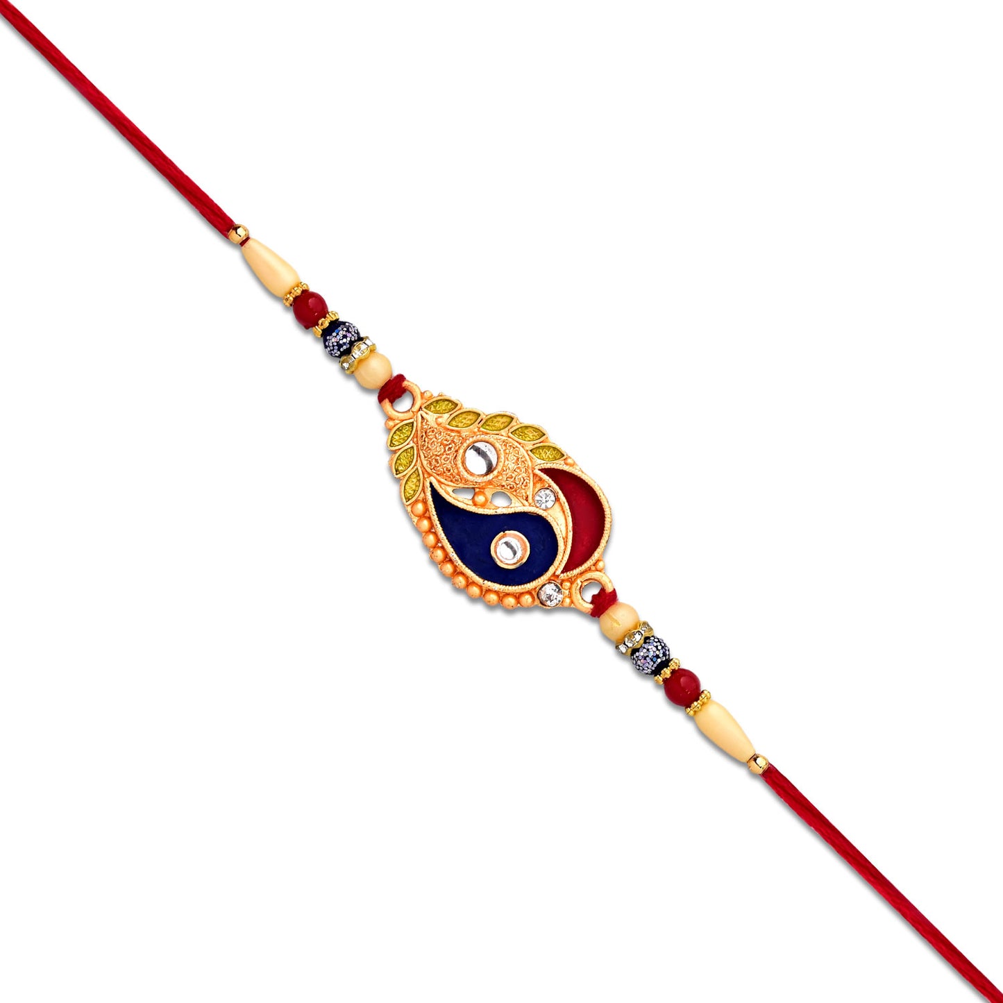 Enamel Paisley Rakhi