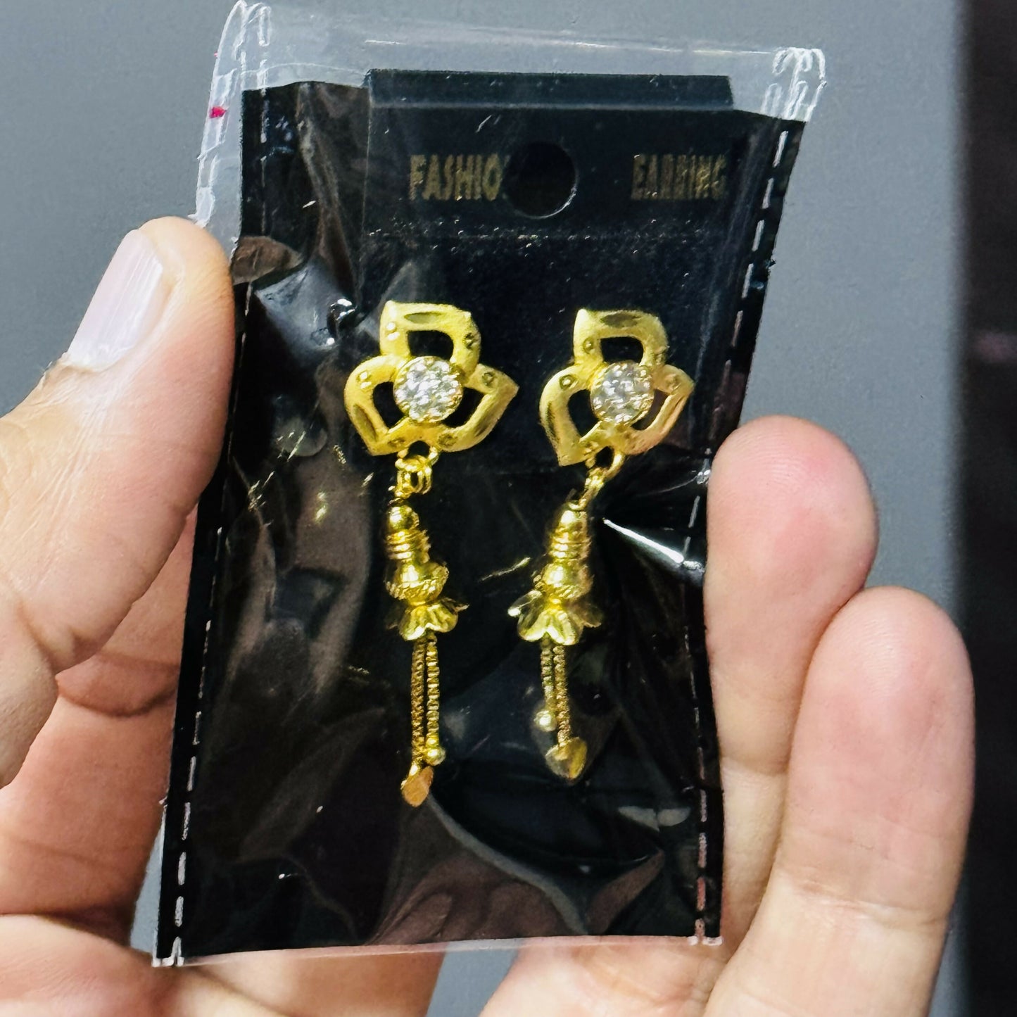 Minimal Daily Wear Gold Plated Earring