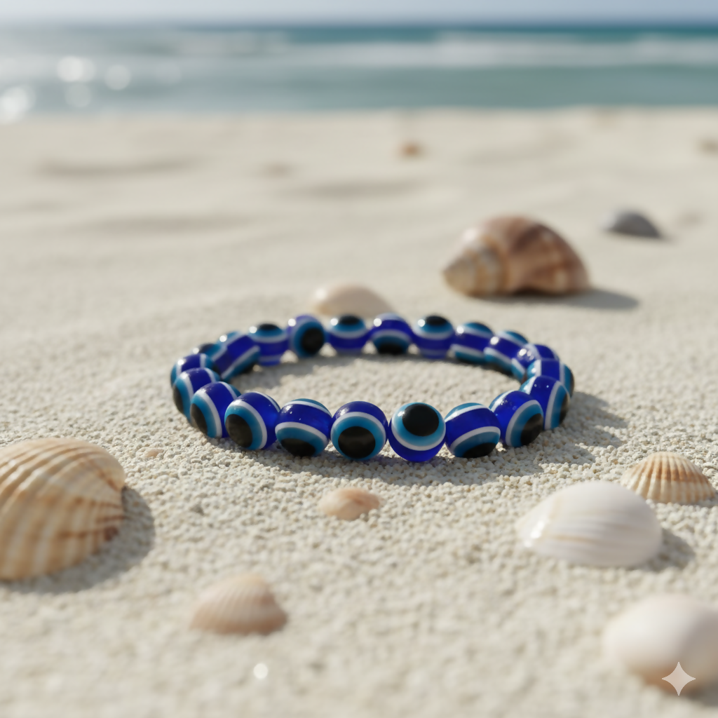 Evil Eye Beads Bracelet