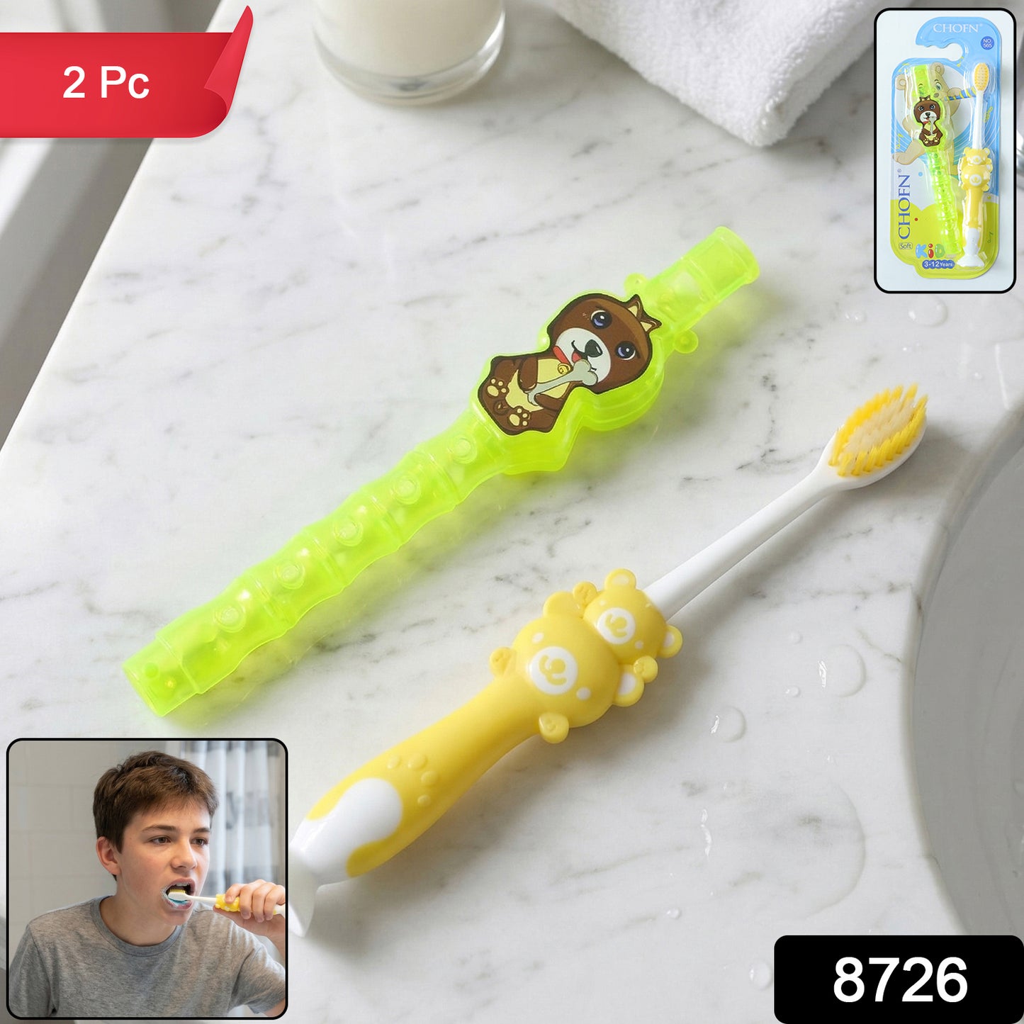 musical kids toothbrush set