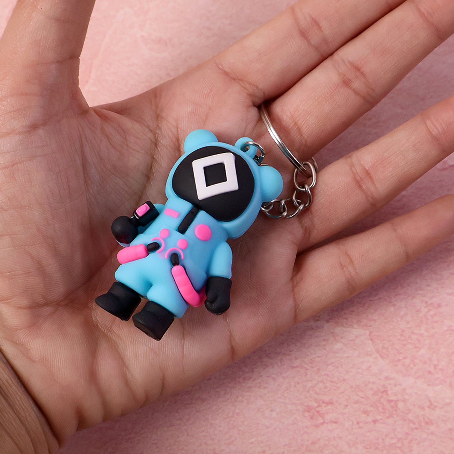 Cute Character-Themed Soft Silicone Keychain (Mix Desgin / 1 Pc)