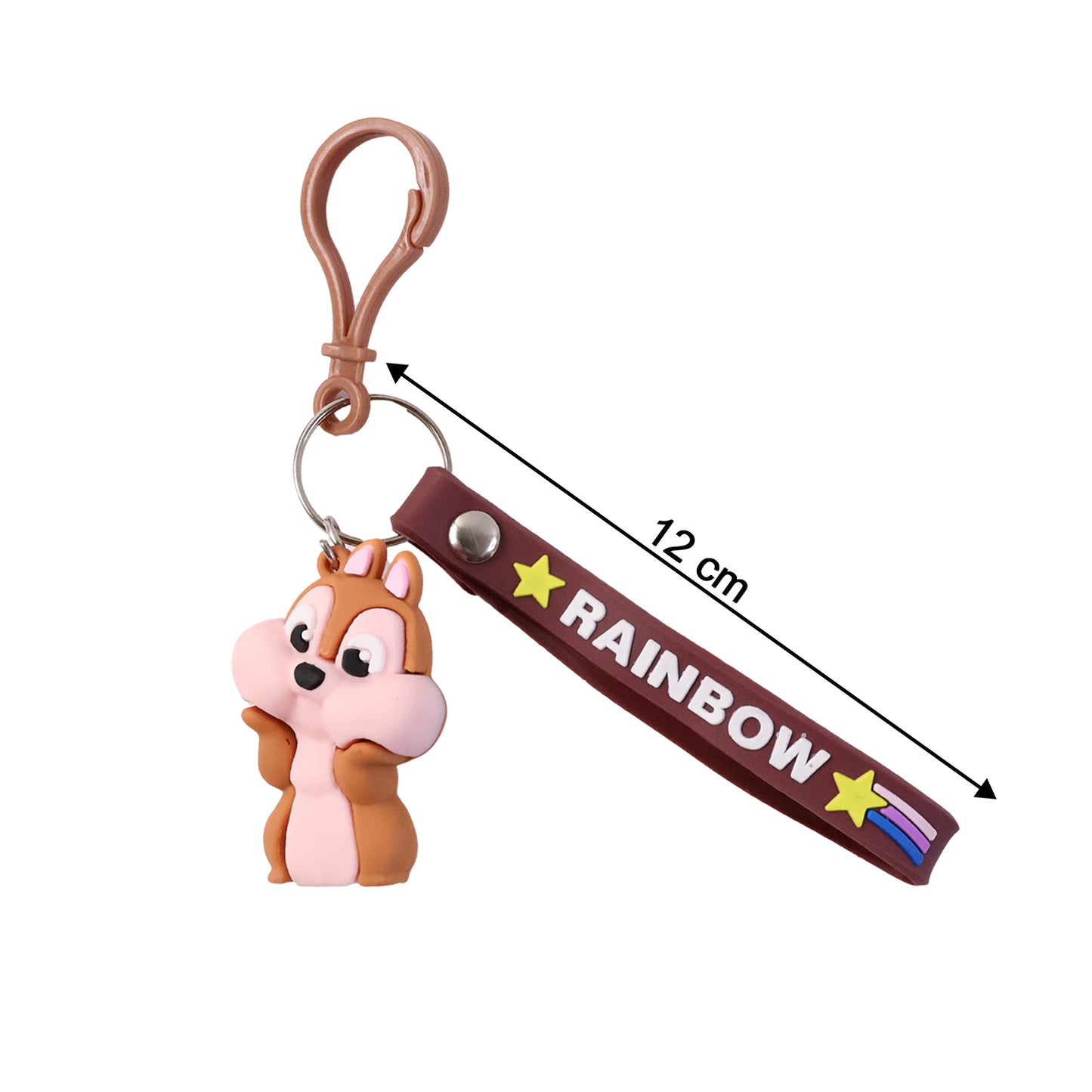 Cute Cartoon Animal Keychain (1 Pc )