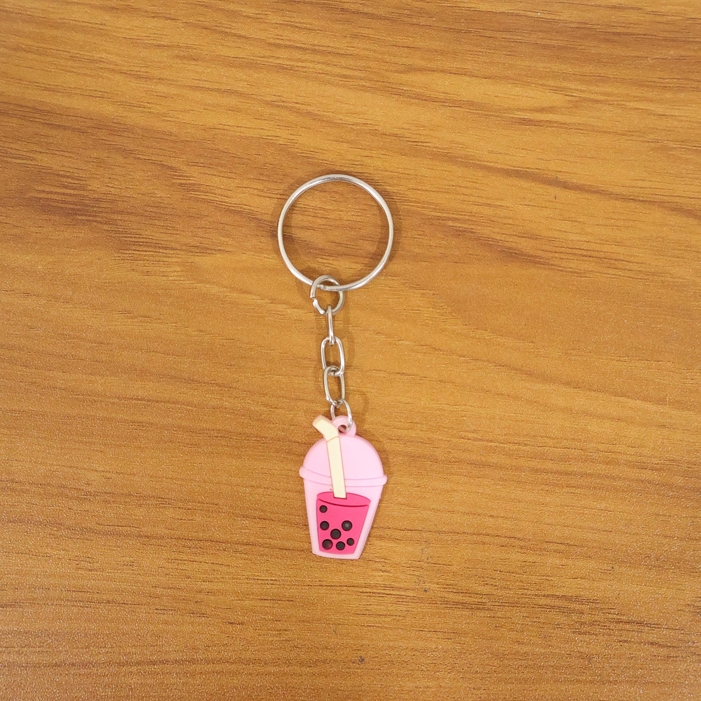 Cute Bubble Tea Cartoon Keychain (1 Pc)