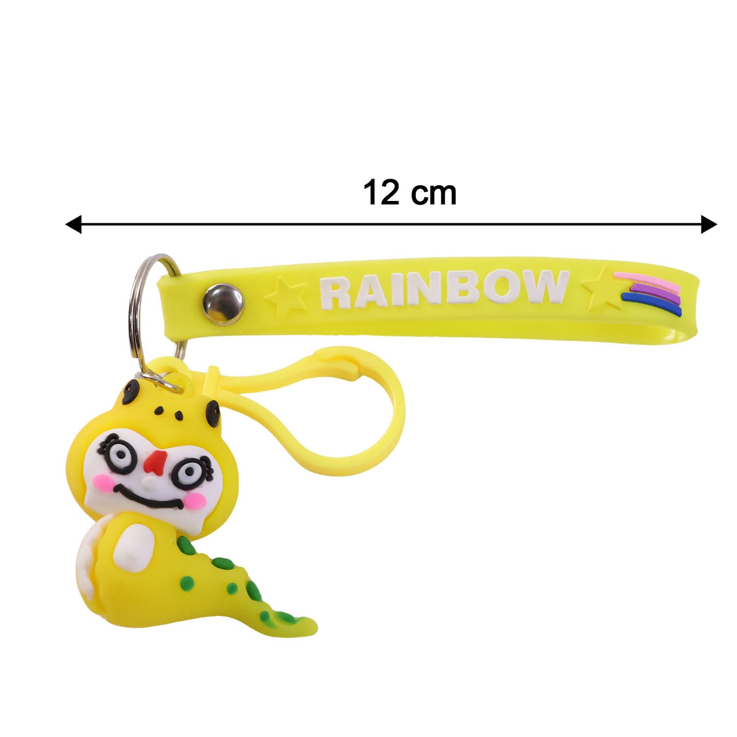 Cute Cartoon Dinosaur Keychain (1 Pc)