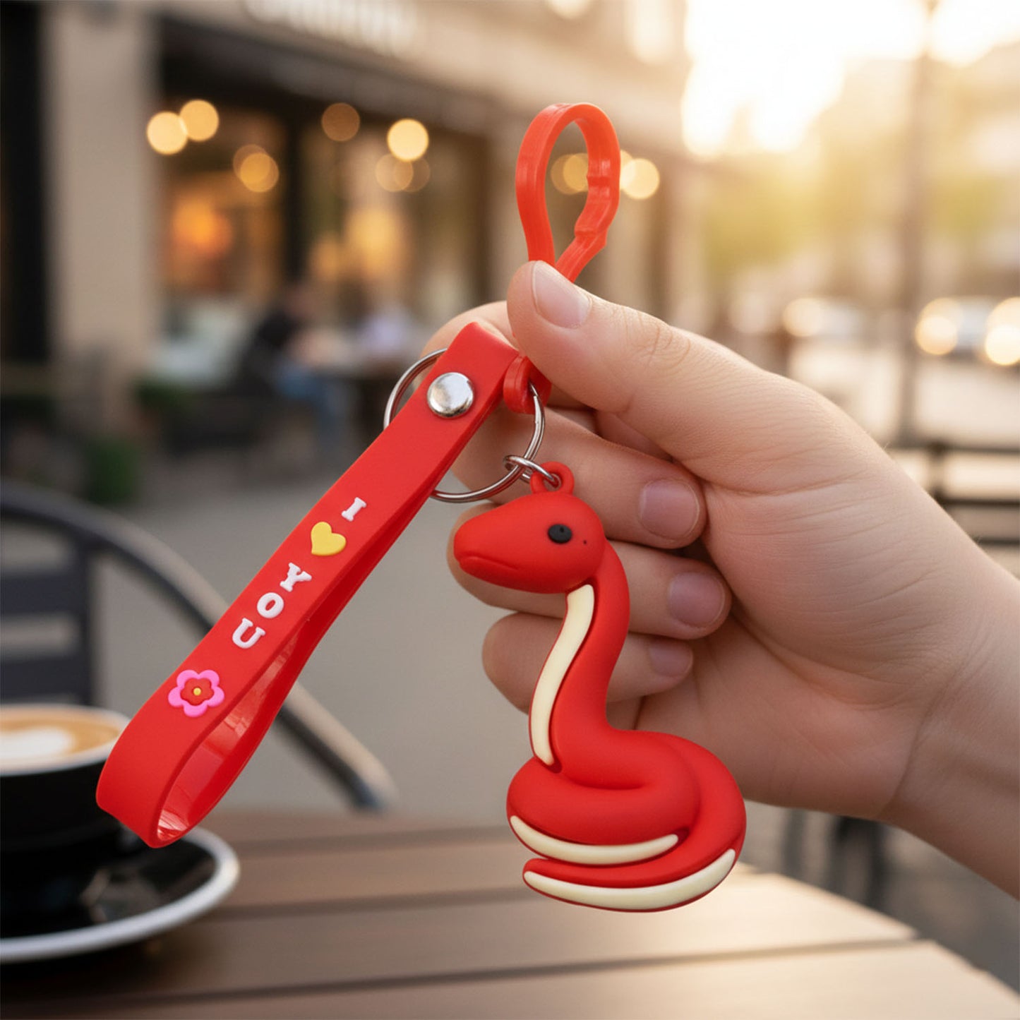 Cartoon Figure Keychain