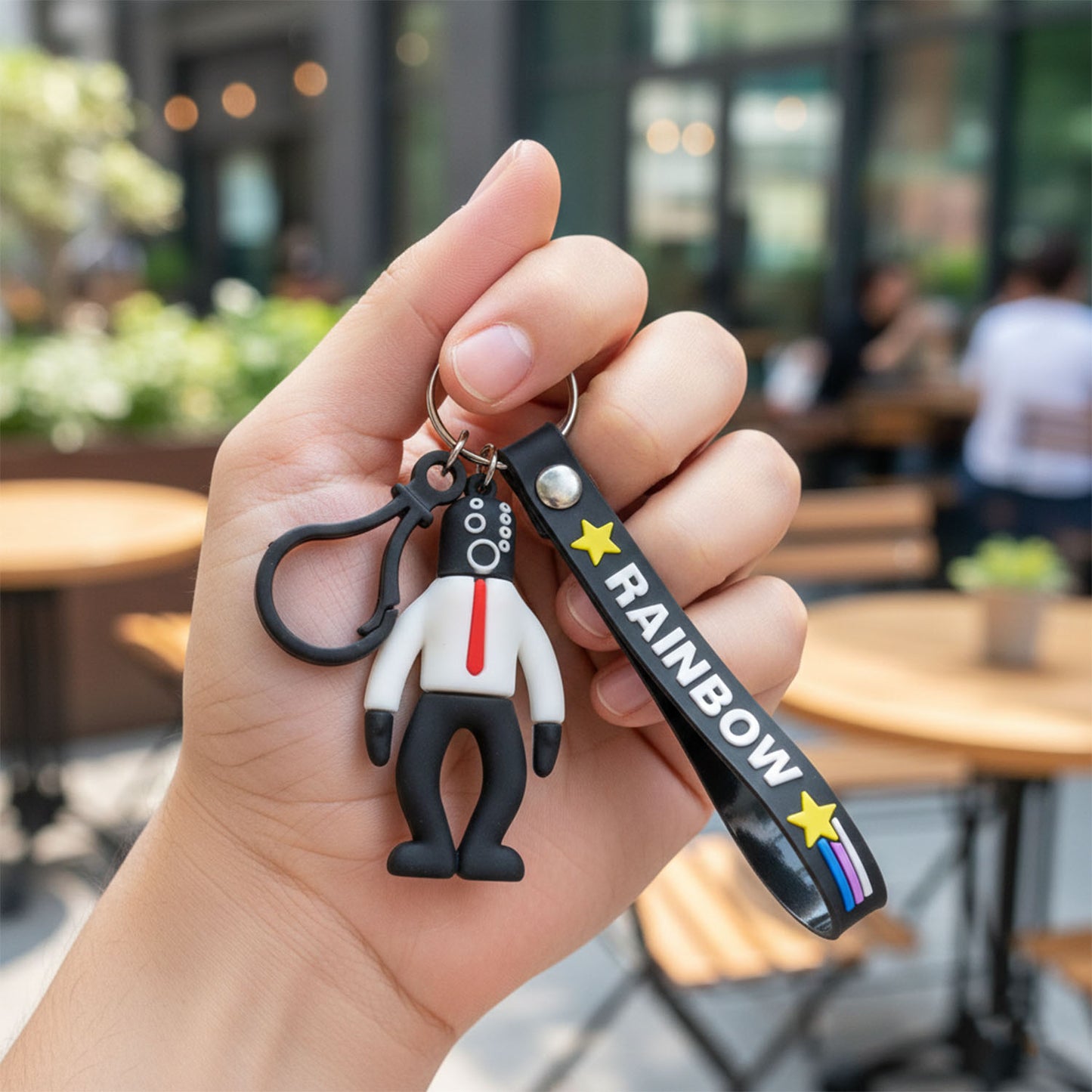 Cartoon Figure Keychain