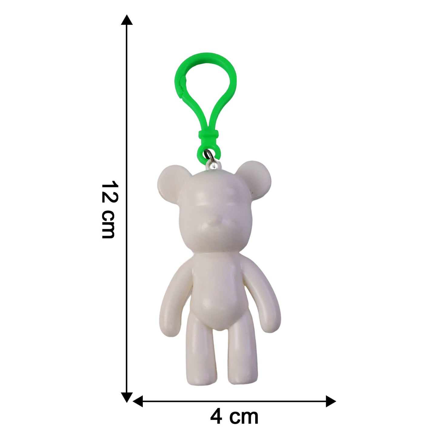 Cute Bear Shape Decorative Keychain (1 Pc)
