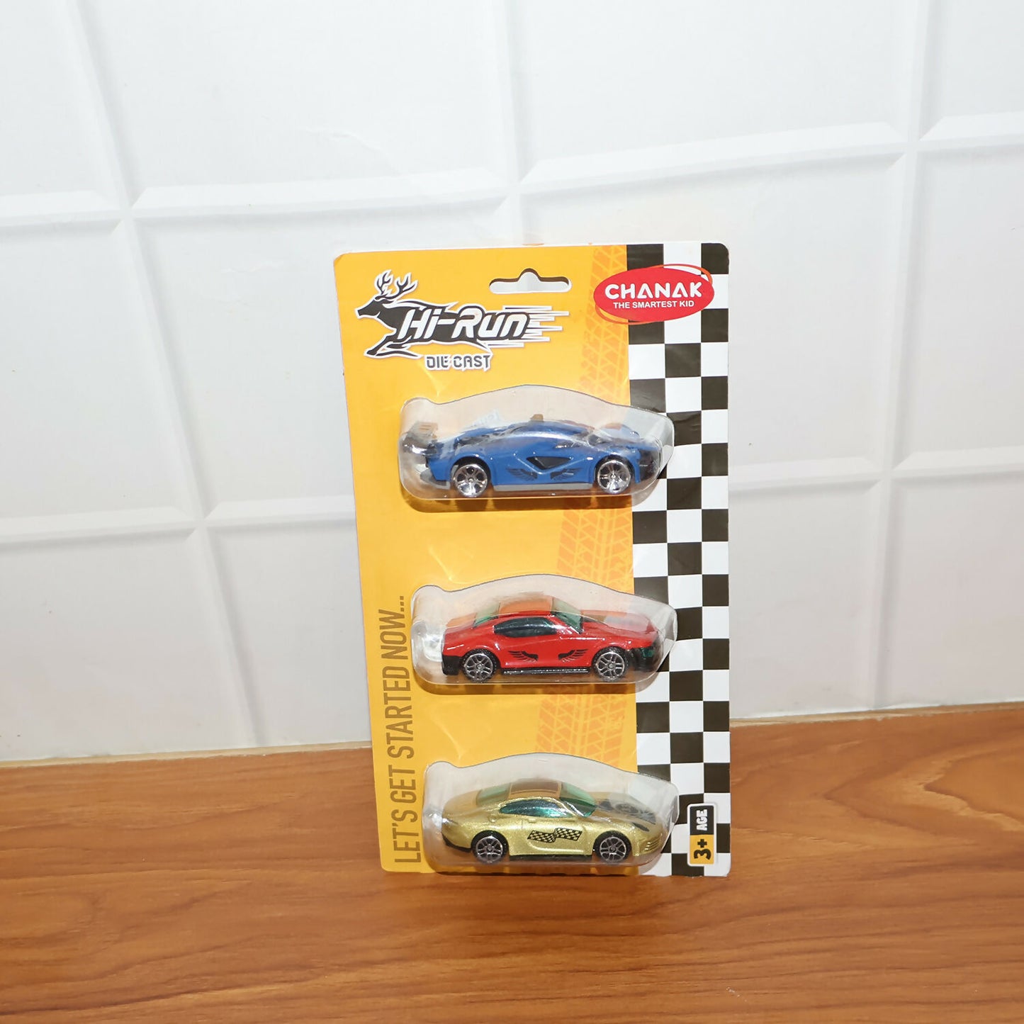 Die-Cast Racing Car Trio Set – High-Speed Mini Metal Cars for Kids (Pack of 3)