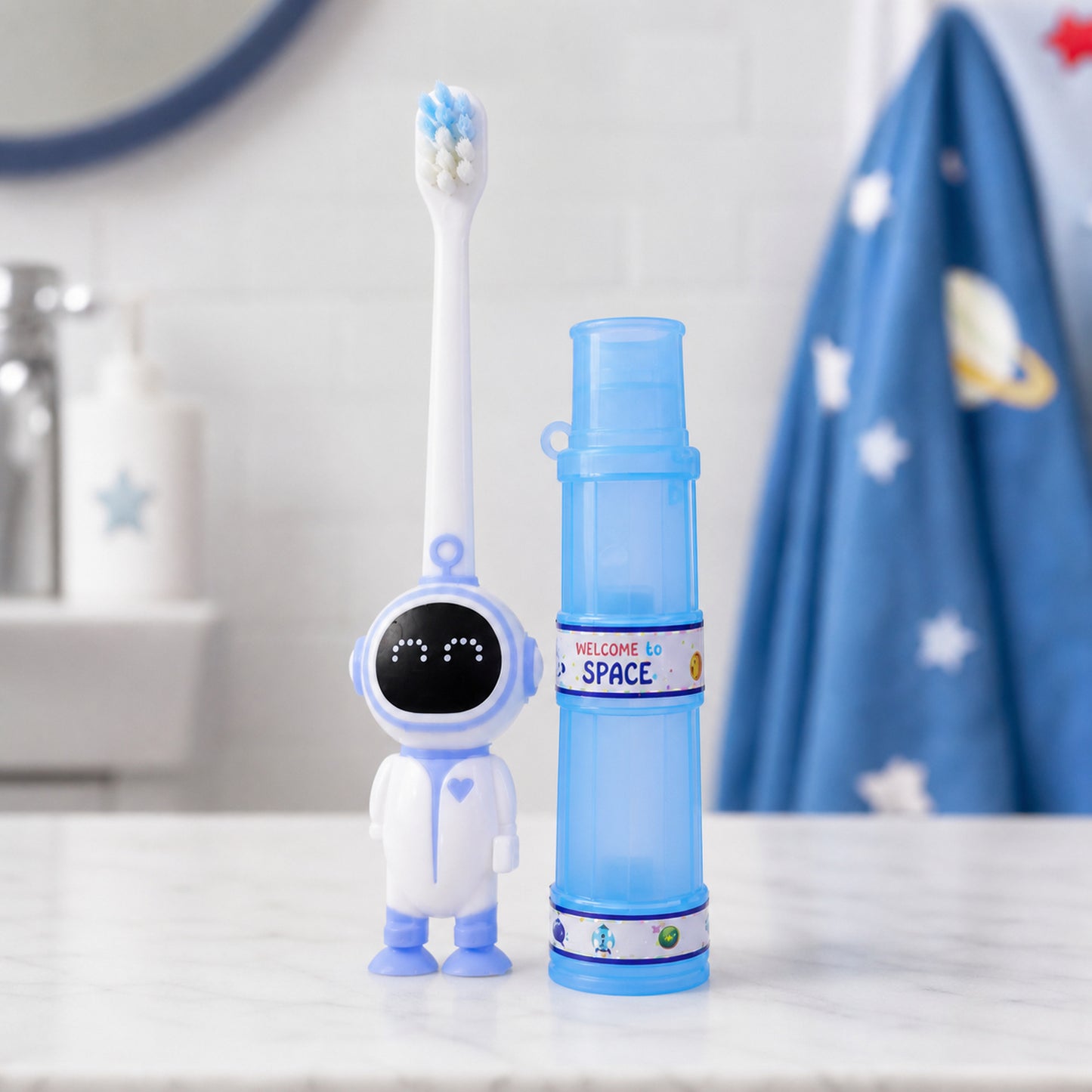 Kids Cartoon Toothbrush, Soft Bristle Children Brush