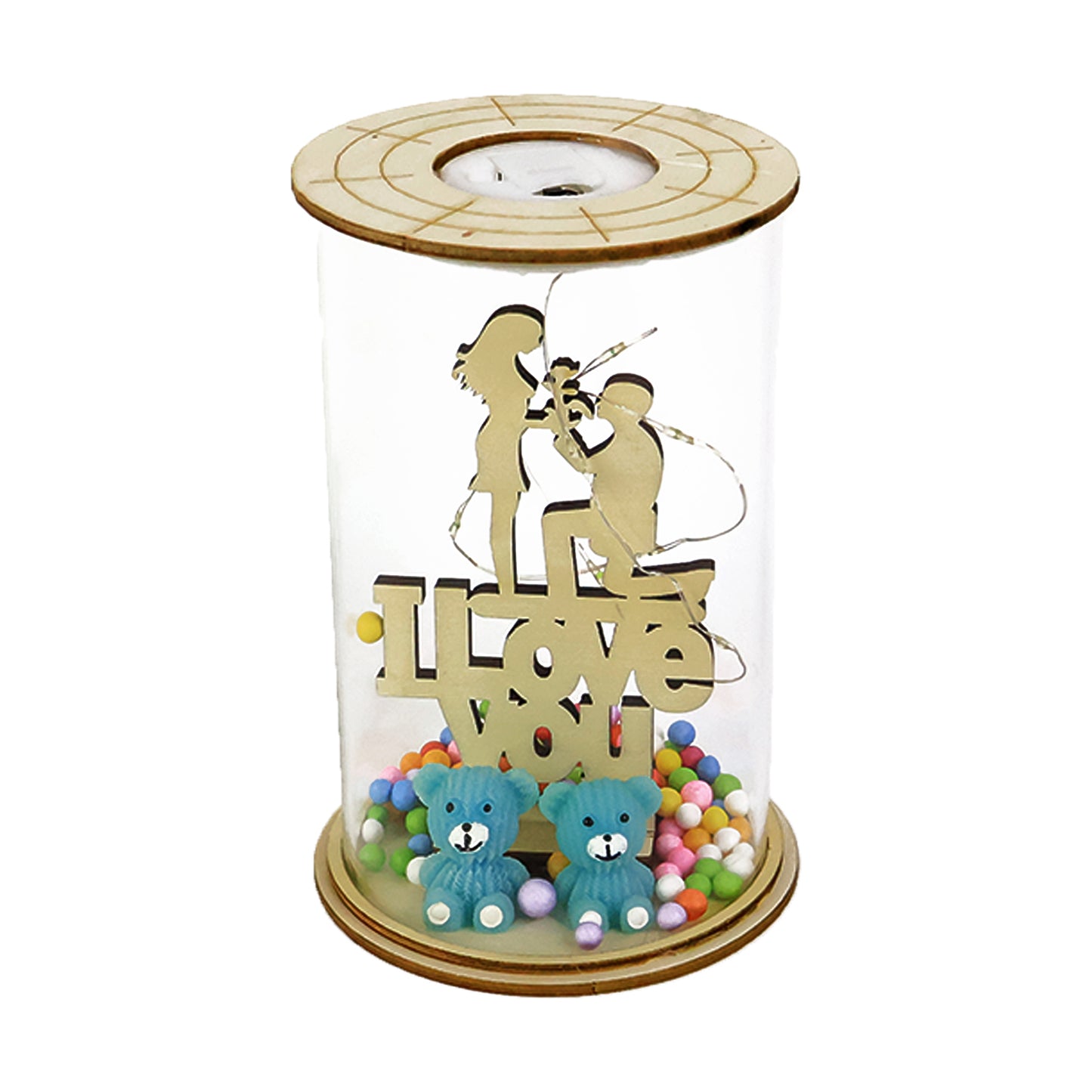 Love You LED Decorative Light Showpiece (1 Pc)