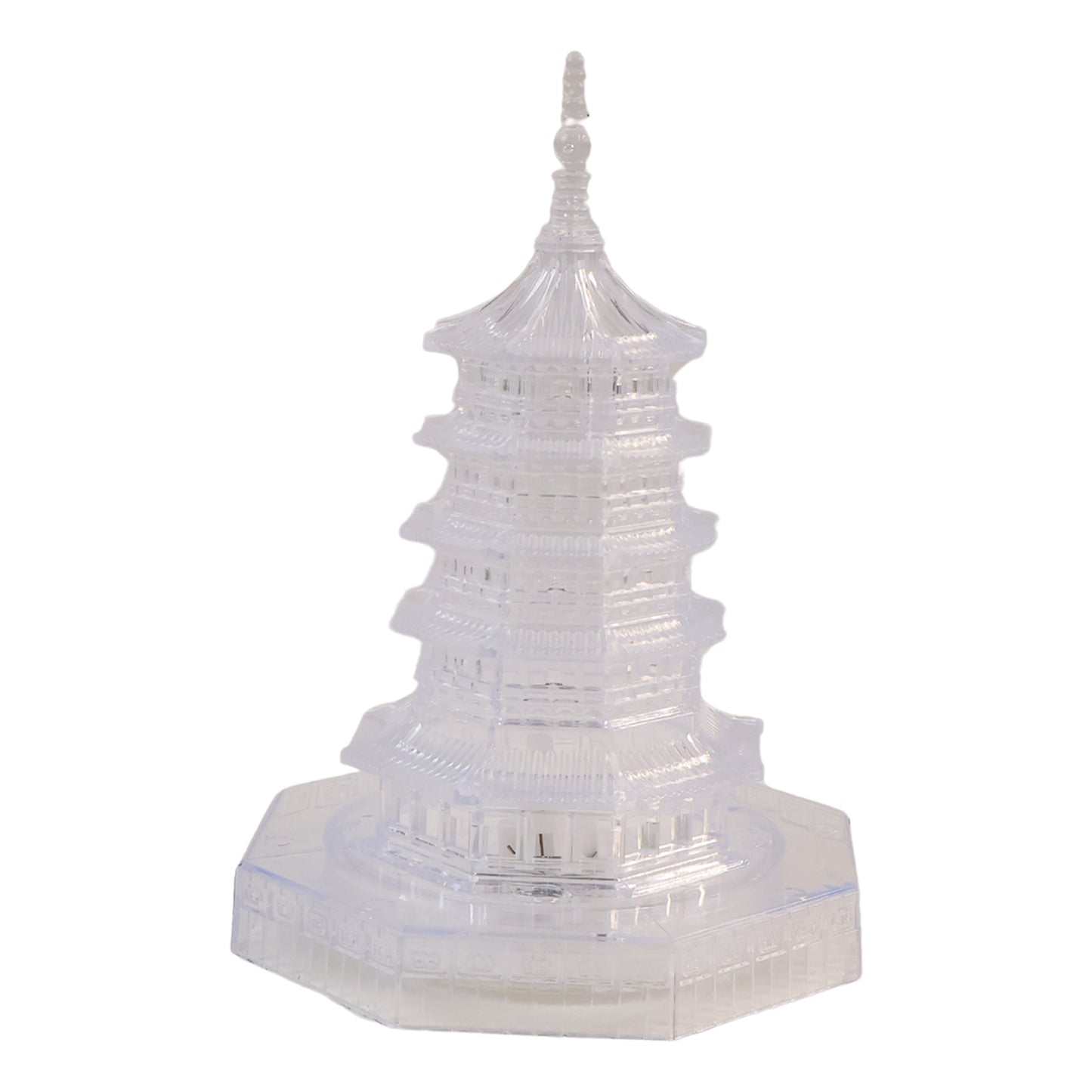 Premium LED Crystal Pagoda Decorative Light (1 Pc)
