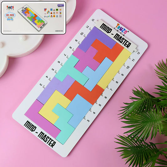Mind Master Colorful Brain Teaser Puzzle Game for Kids – Memory, Logic & Cognitive Development Toy