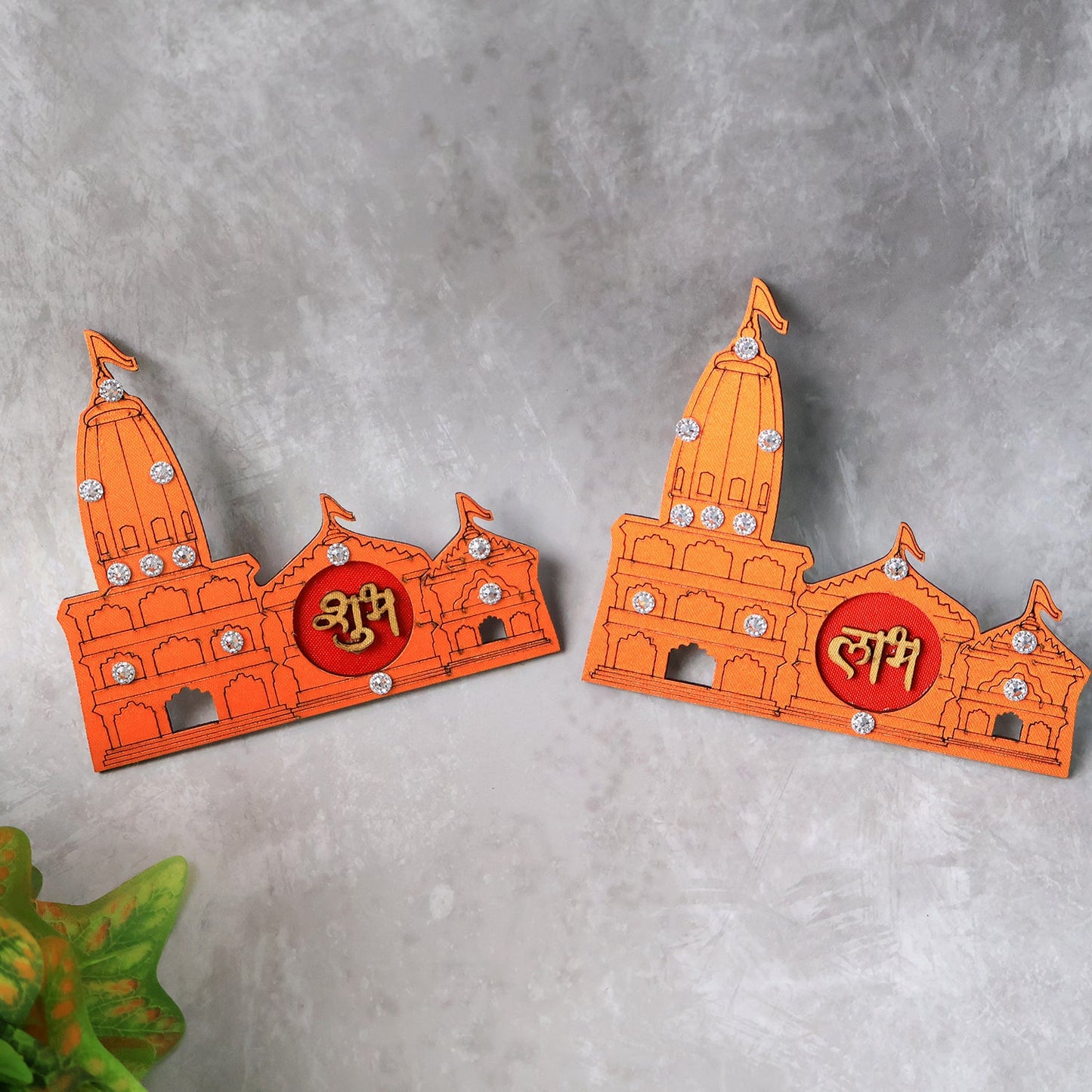 Handcrafted Shubh Labh Ram Temple Idol