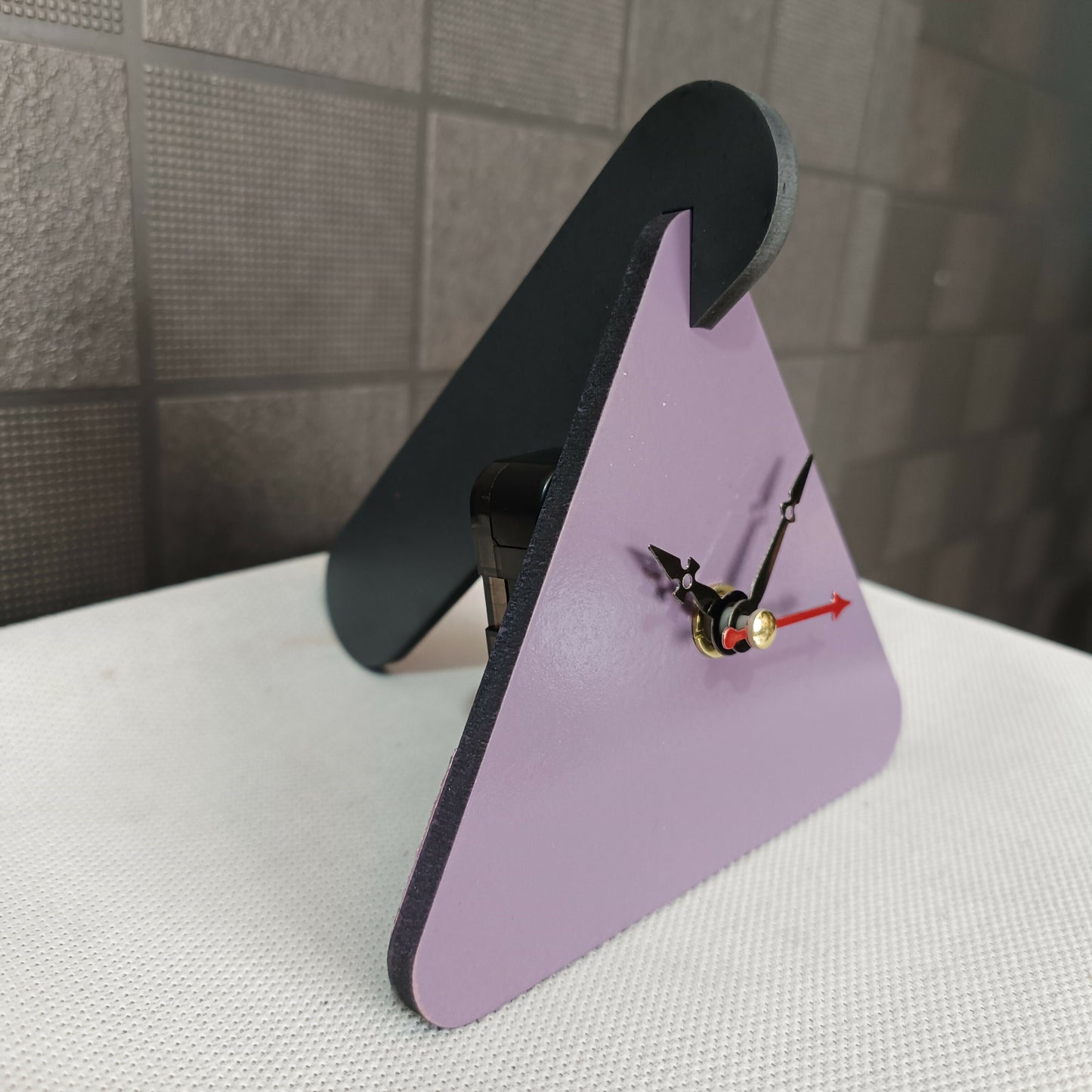 Triangle Table Clock 7
