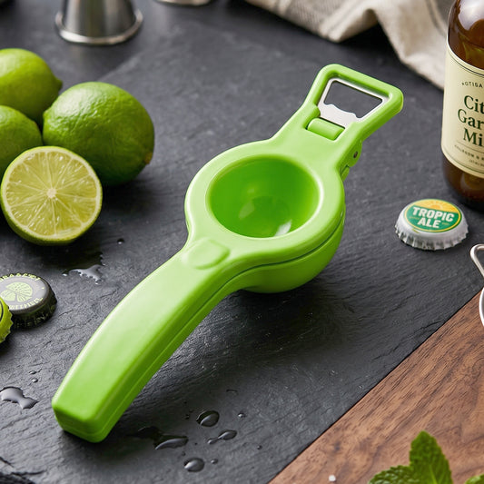 2-in-1 Lemon Squeezer and Bottle Opener front view