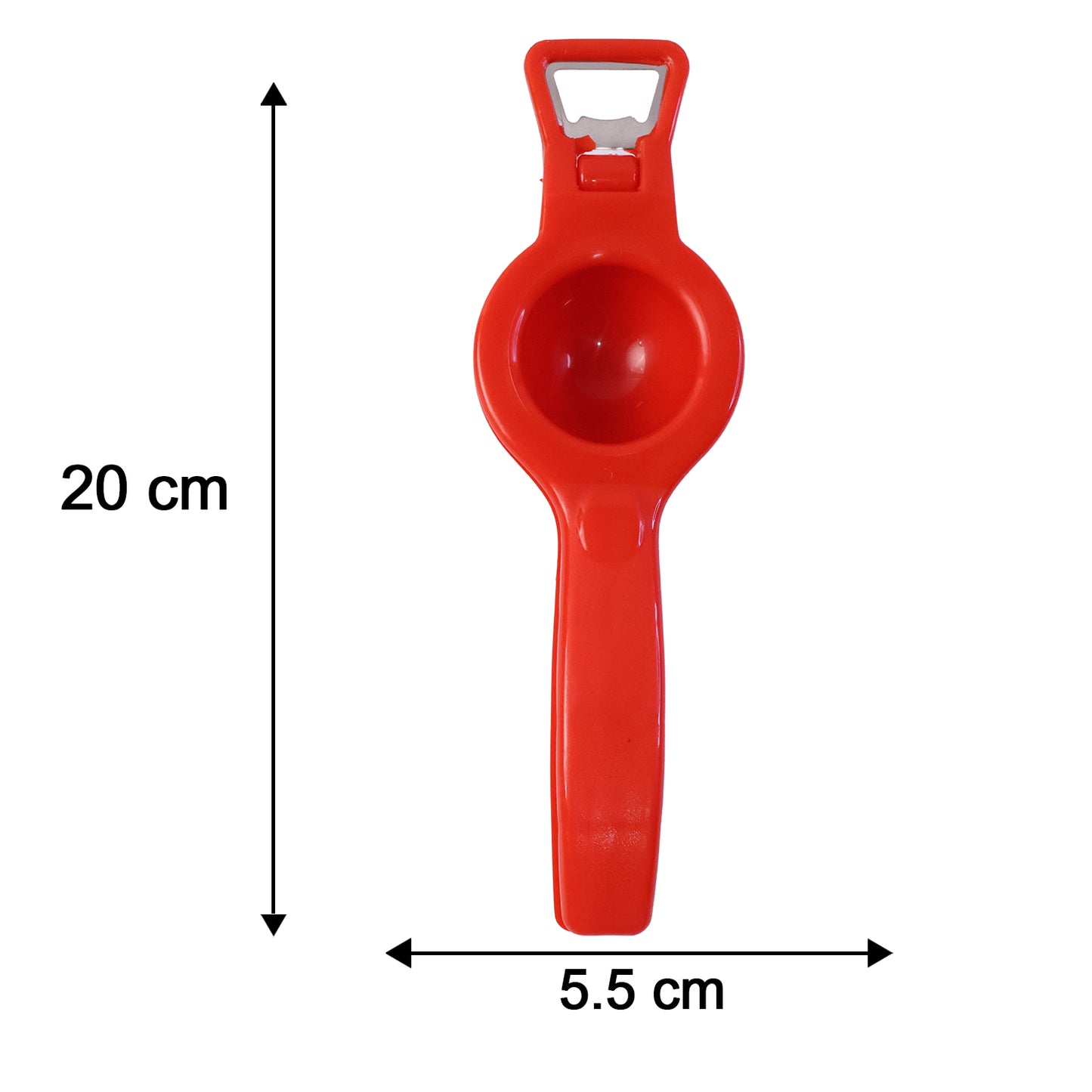 Dimensions of 2-in-1 lemon squeezer & bottle opener
