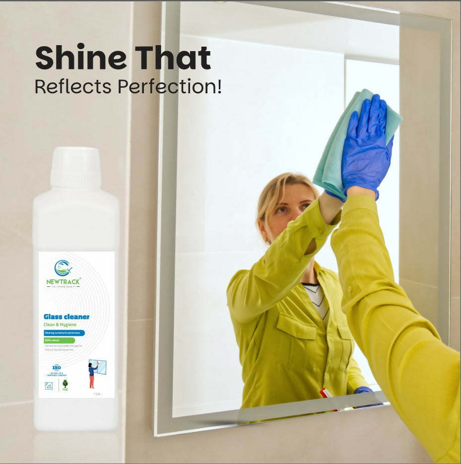 Newtrack Glass Cleaner Clean Mirror & Create To Shining