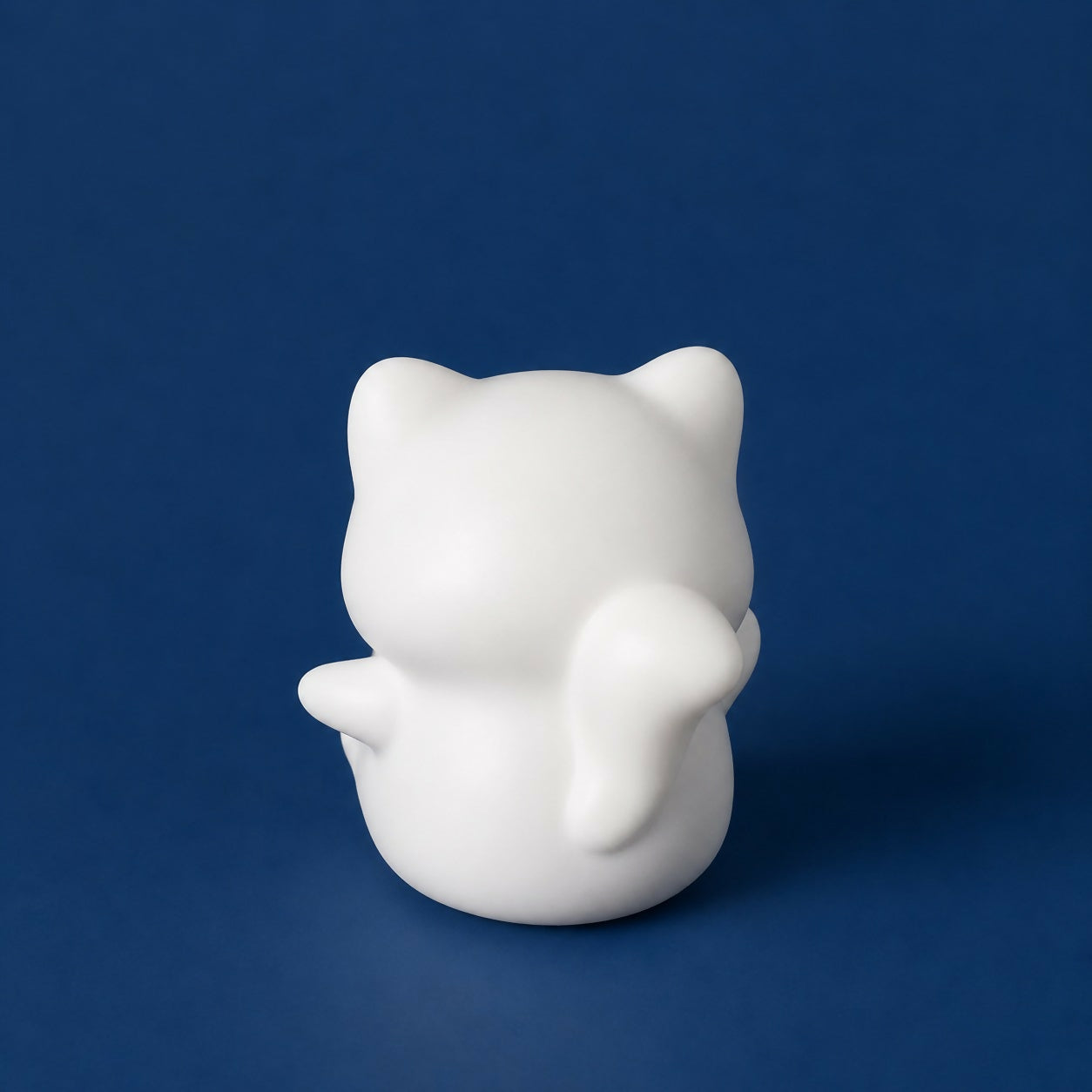 Panda lamp on nursery bedside table