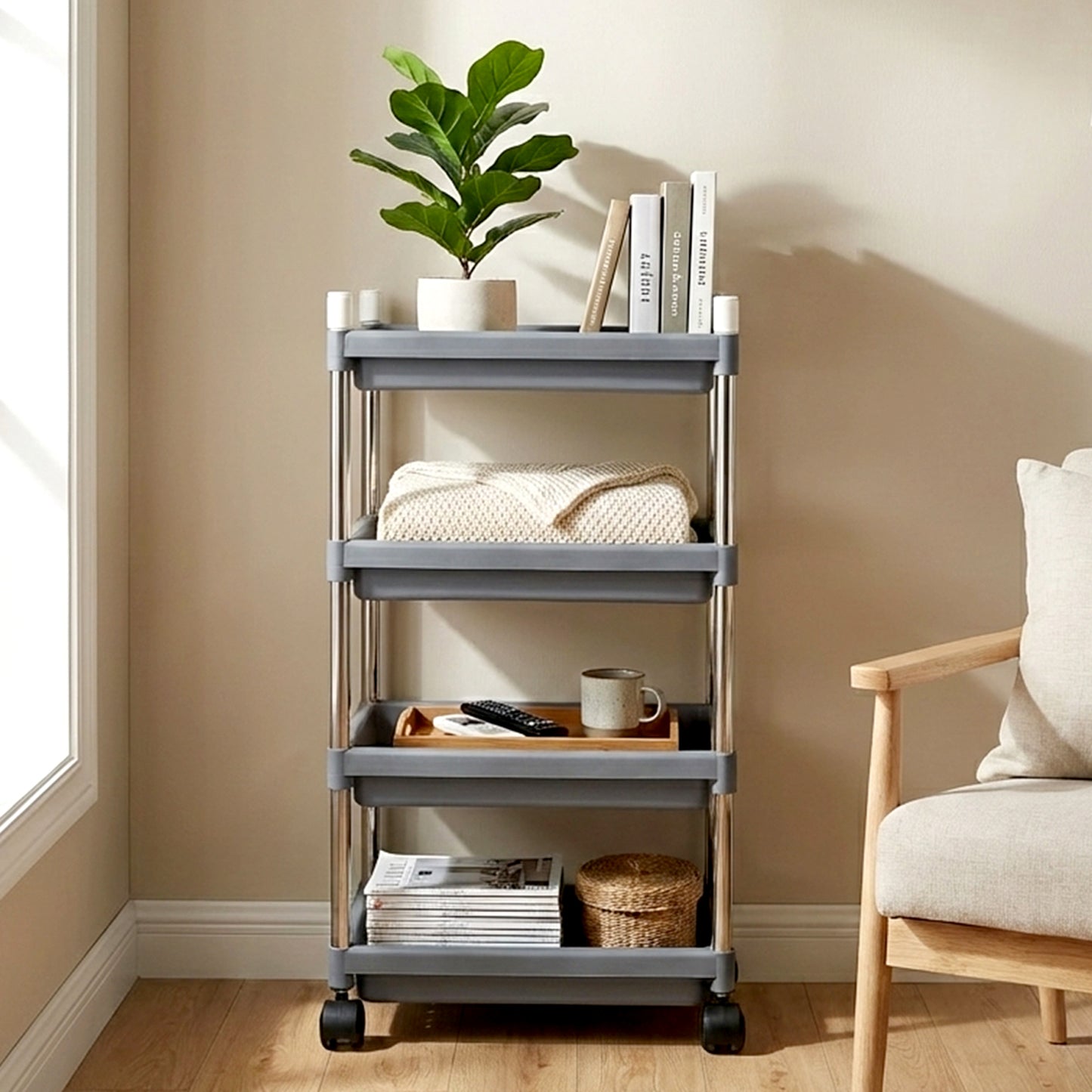 Movable Storage Cart