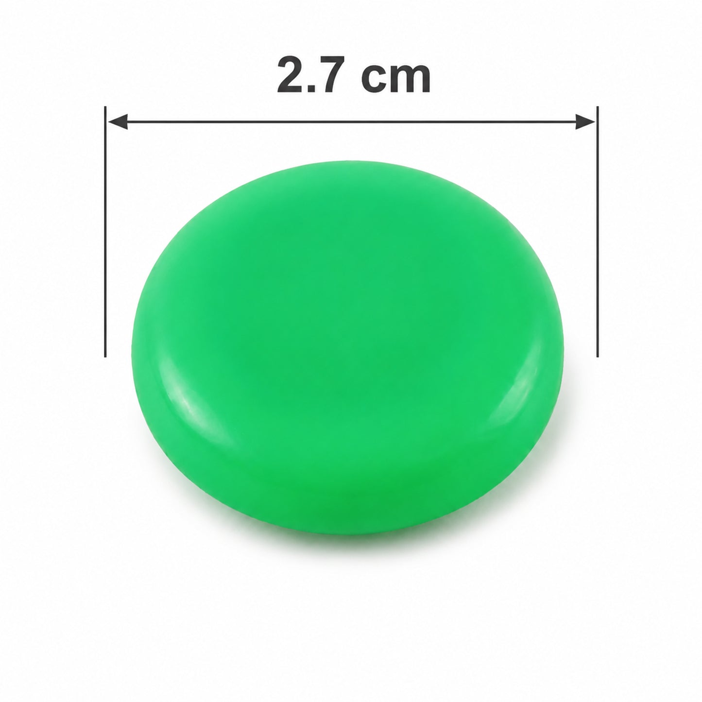 Board Magnets – Vibrant Circular Plastic for Whiteboards | Deskura