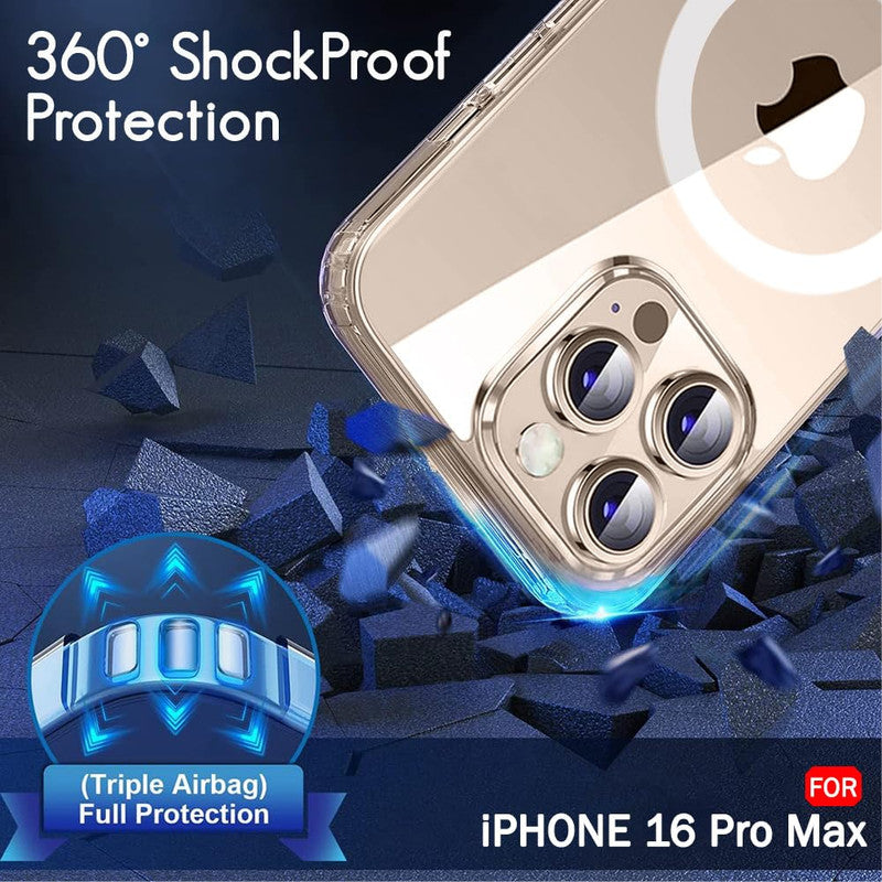 Magsafe Clear Case For Apple Iphone 16 Pro Max