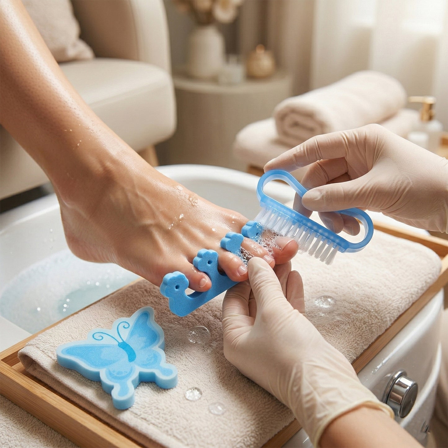 stainless steel nail care kit