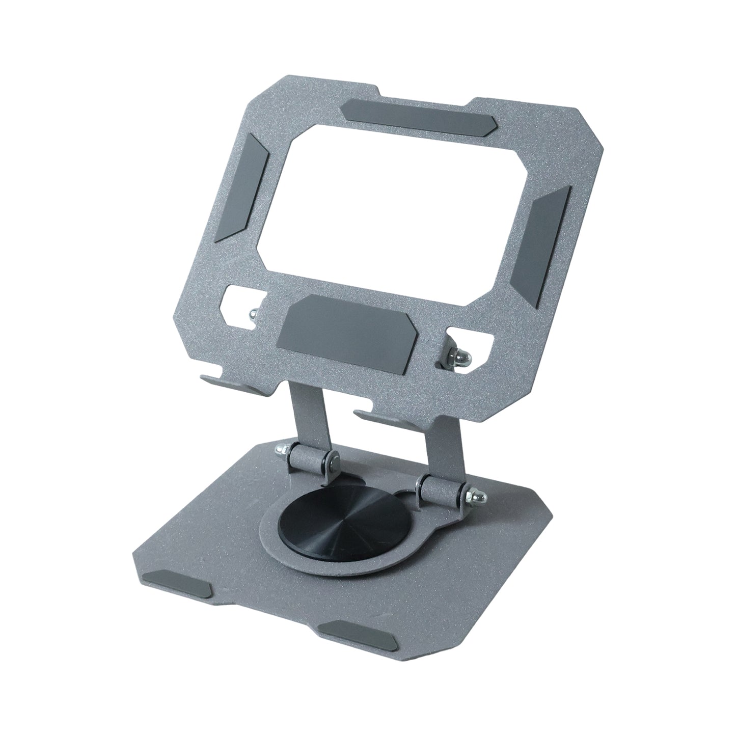 Foldable desk metal tablet holder stand
