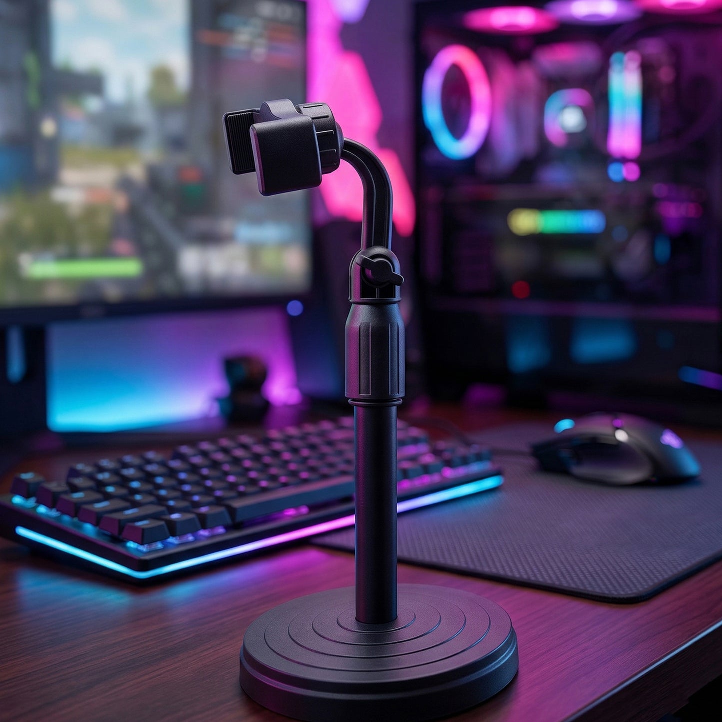 Adjustable 360° Rotating Mobile Phone Holder Stand 1 Pc