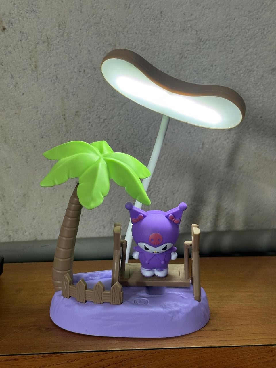Cute Swing Character LED Desk Lamp for Kids Room, Bedside & Study Table