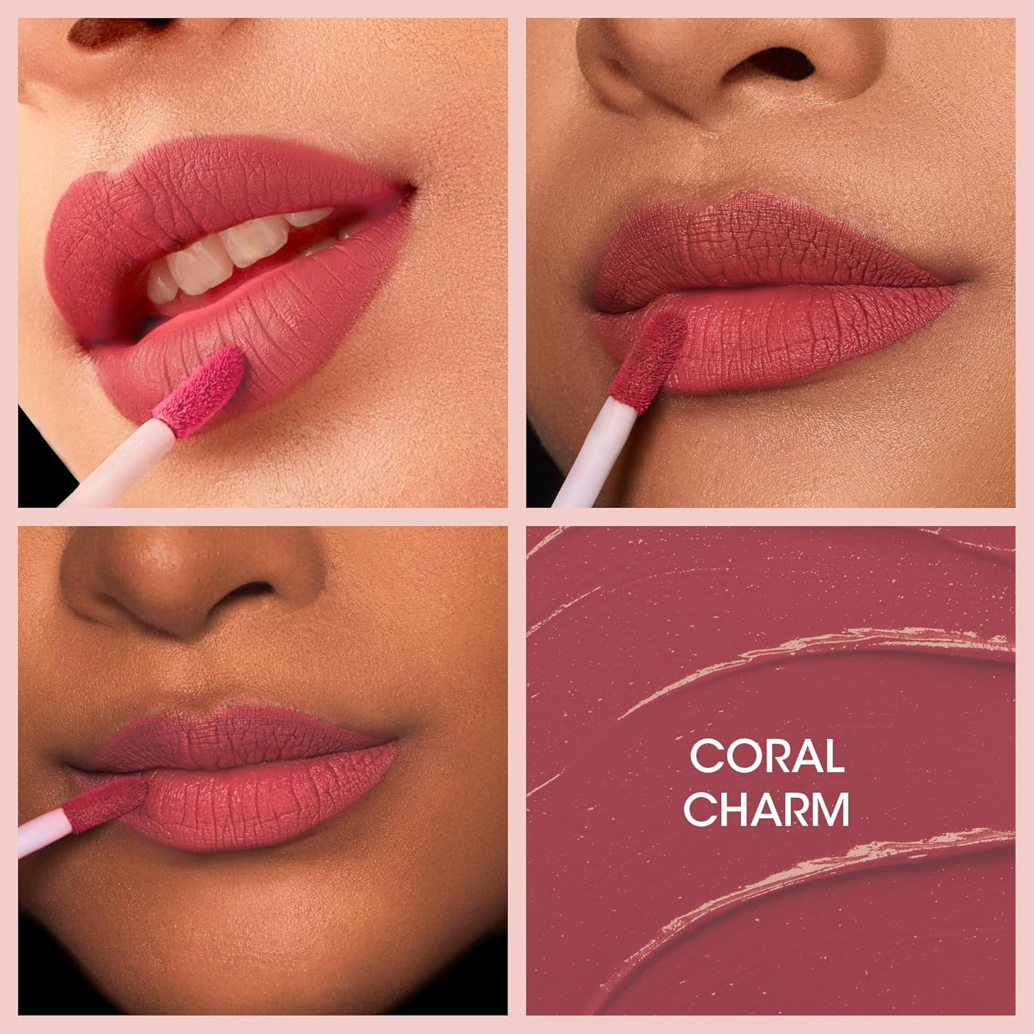 Beauty Coral Charm Matte Liquid Lipstick