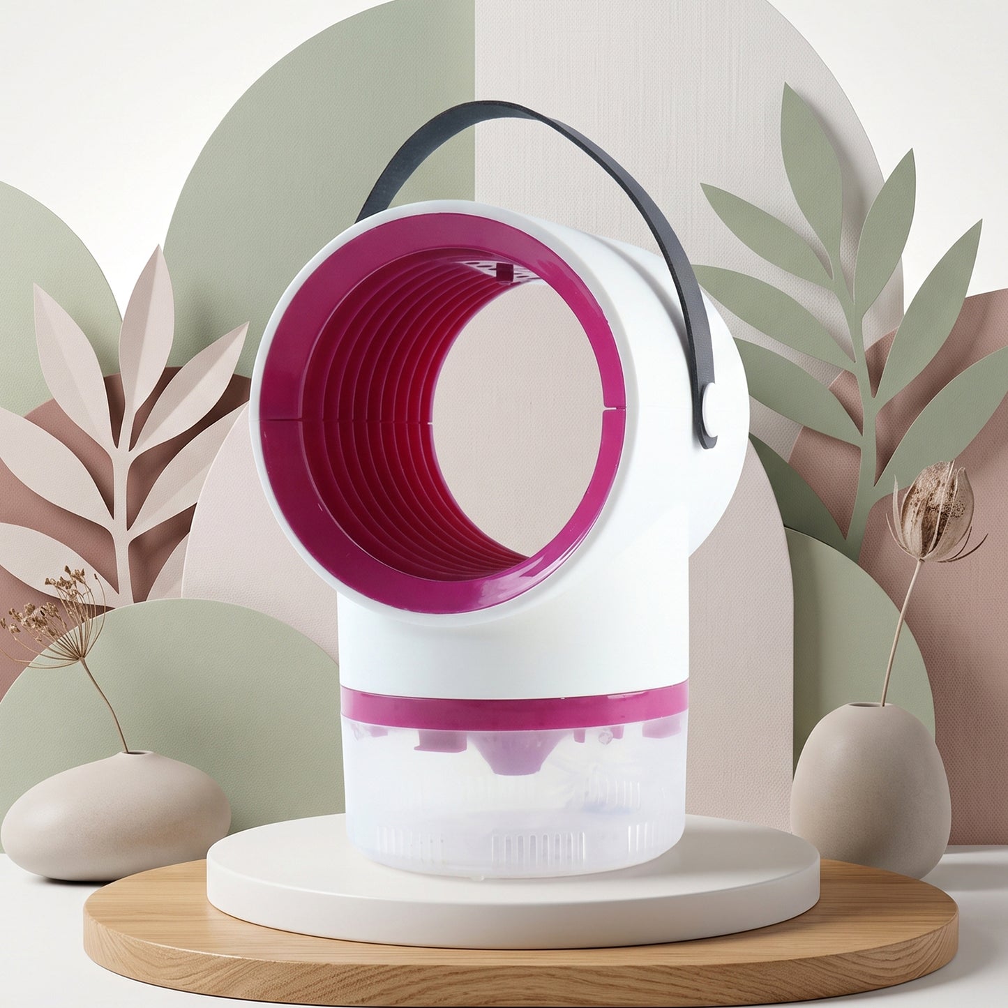 Electric USB Mosquito Killer Lamp Portable Suction Trap with Handle (1 Pc)