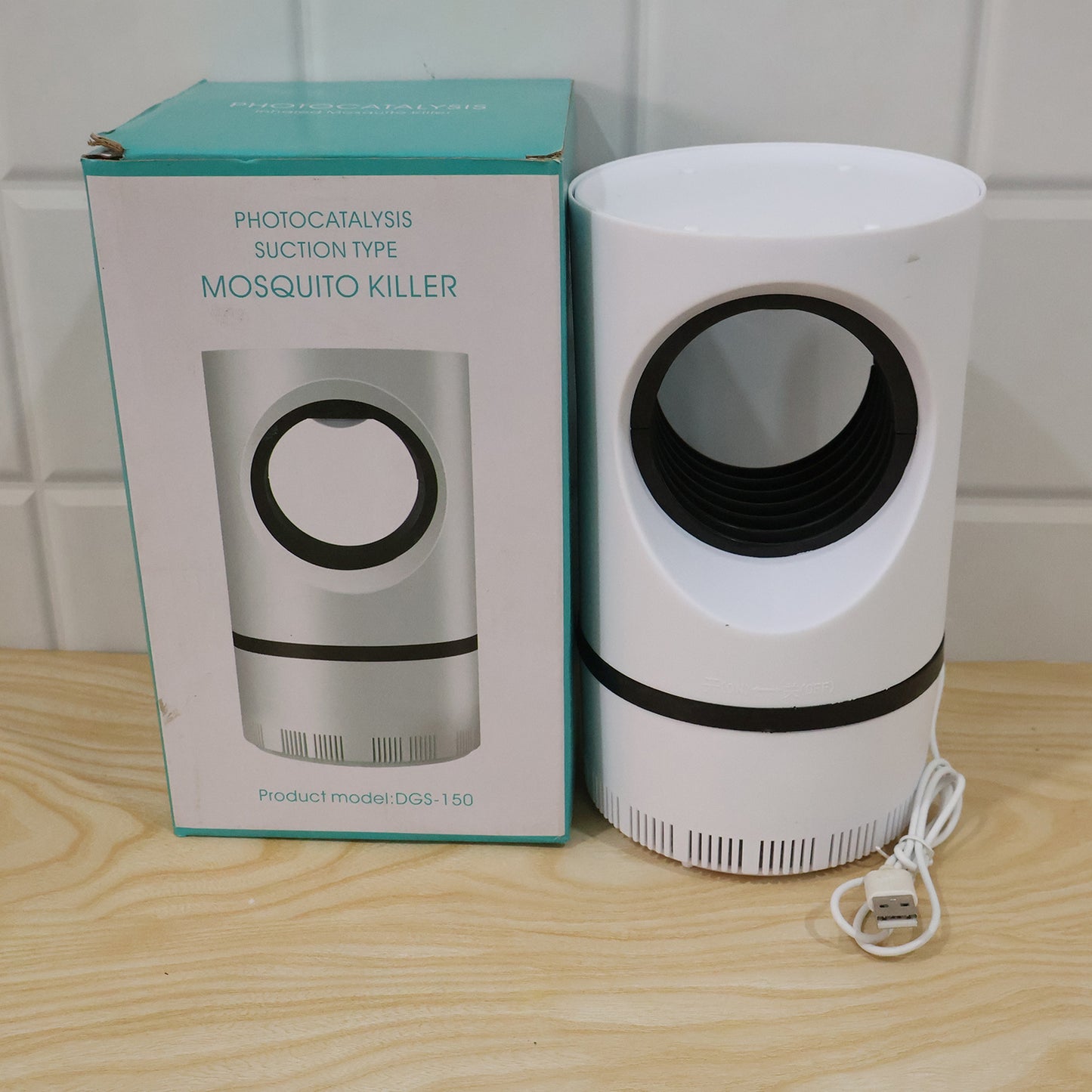Electric USB Mosquito Killer Lamp Suction Trap Indoor Insect Killer (1 Pc)