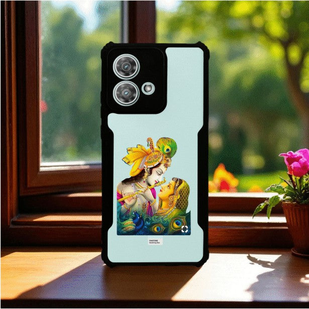 Radha Krishna Mobile Cover For Motorola Edge 40 Neo