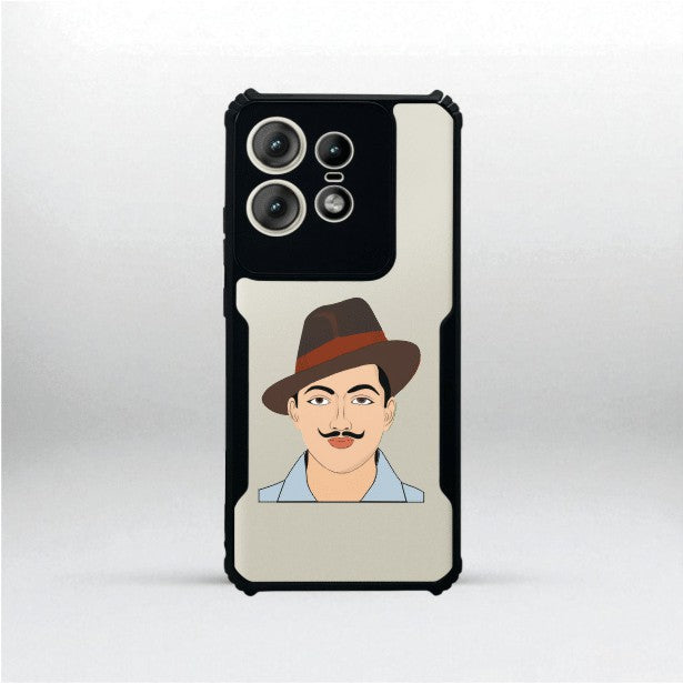 Bhagat Singh Mobile Cover For Motorola Edge 50 Pro