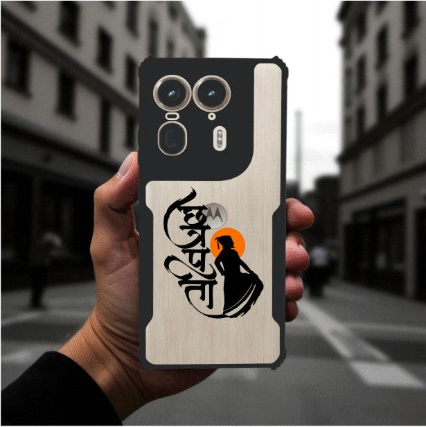 Shivaji Maharaj Mobile Cover For Motorola Edge 50 Ultra