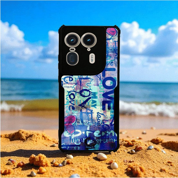 Vibe of Love Mobile Cover For Motorola Edge 50 Ultra
